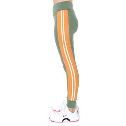 Stripy Legging Kadın Yeşil Koşu Tayt 21KKTP11C02-YSL