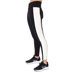Color Block Legging Kadın Siyah Koşu Tayt 21KKTP11C01-SYH