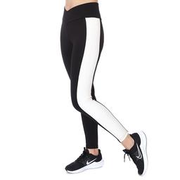 Color Block Legging Kadın Siyah Koşu Tayt 21KKTP11C01-SYH