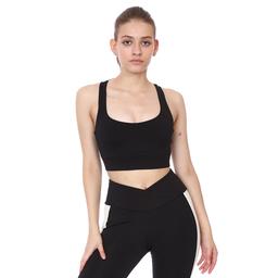 Push Up Bra Kadın Siyah Koşu Sporcu Sütyeni 21KKTP10D01-SYH