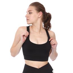 Push Up Bra Kadın Siyah Koşu Sporcu Sütyeni 21KKTP10D01-SYH