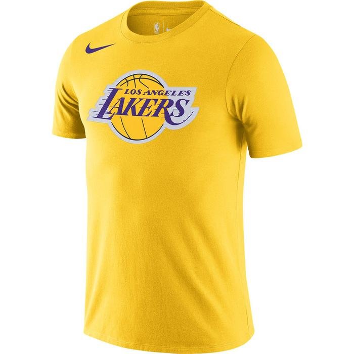 Los Angeles Lakers Dri-Fit NBA Erkek Sarı Basketbol Tişört DA6023-728 1335559