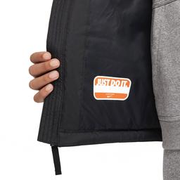 Sportswear Synthetic Fill Çocuk Siyah Günlük Stil Mont CU9157-010