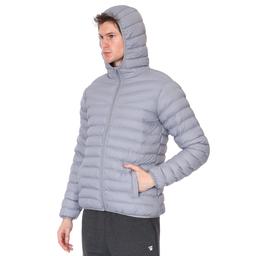 Spt Erkek Gri Günlük Stil Şişme Mont 21KETL21D03-ANT