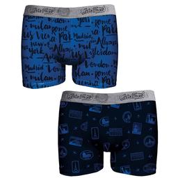 Eighty Five Erkek Çok Renkli Günlük Stil İkili Boxer JF2BEF22