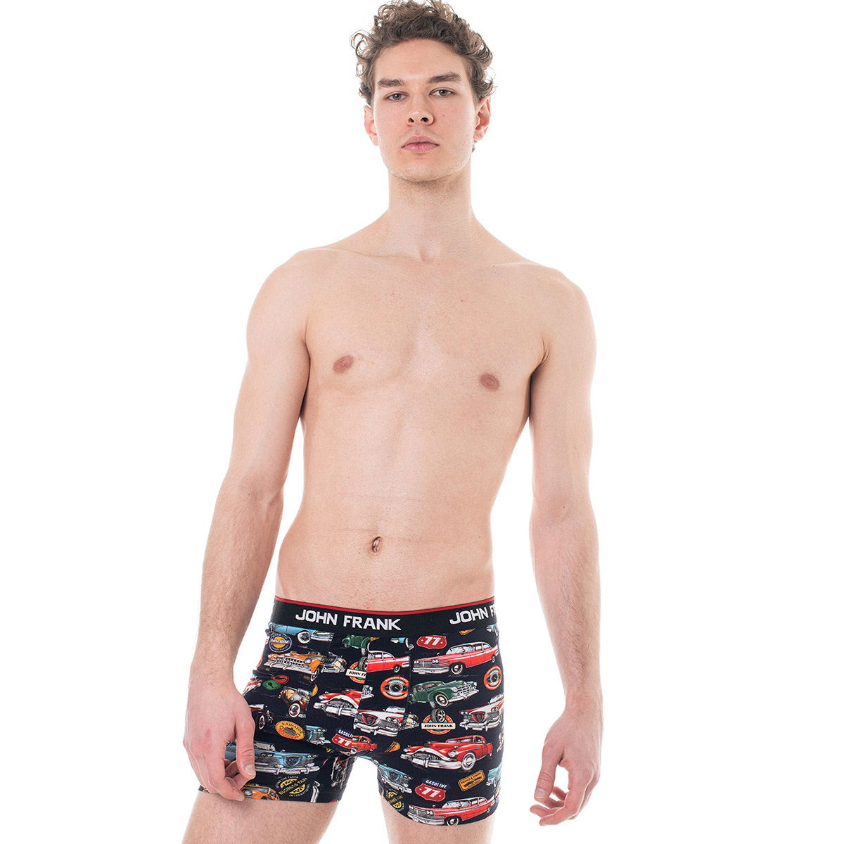 Basic Erkek Çok Renkli Günlük Stil Boxer JFBD211-RETROCAR