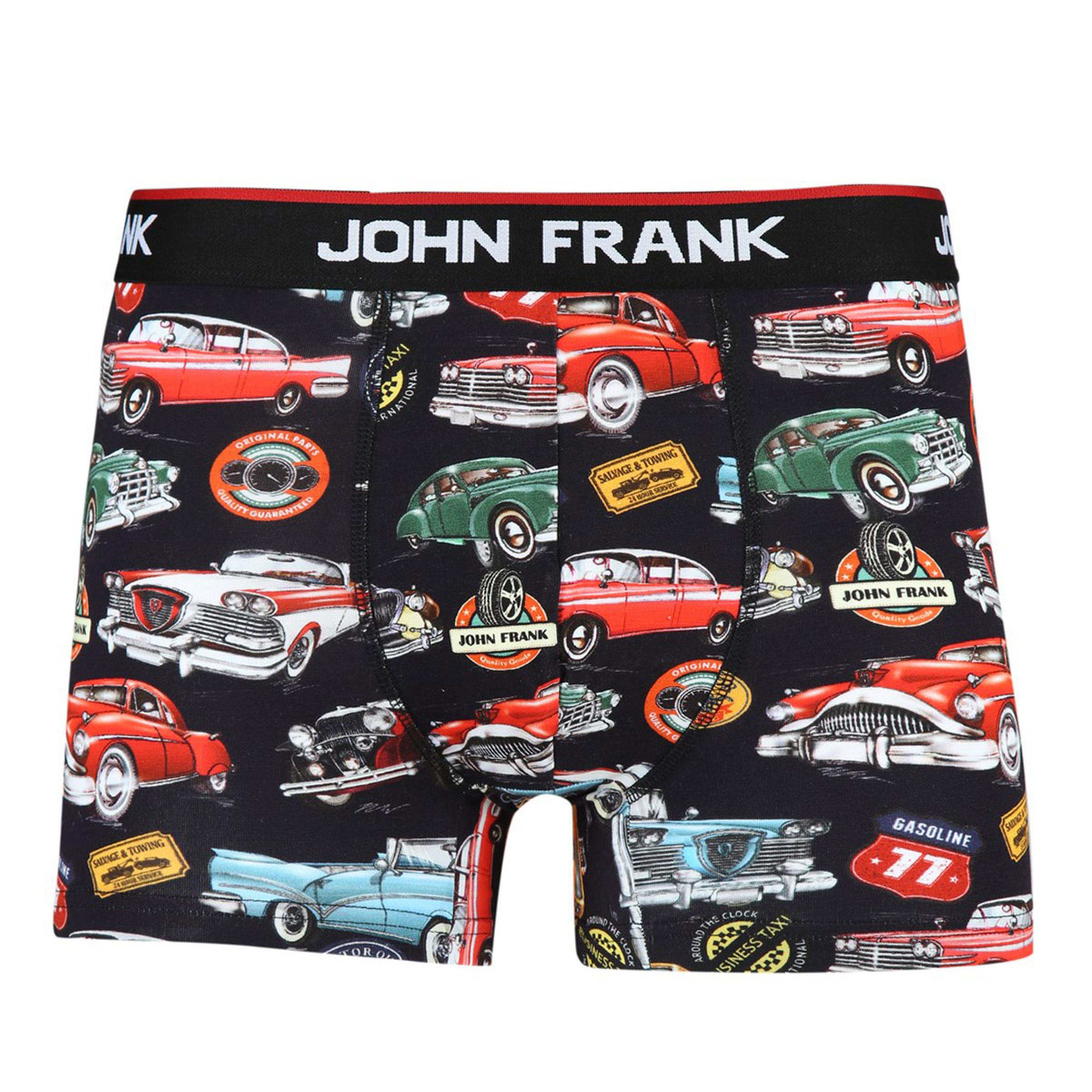 Basic Erkek Çok Renkli Günlük Stil Boxer JFBD211-RETROCAR