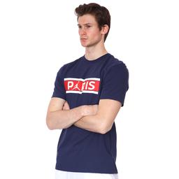M J Psg Wordmark Tee Erkek Mavi Basketbol Tişört DB6510-410