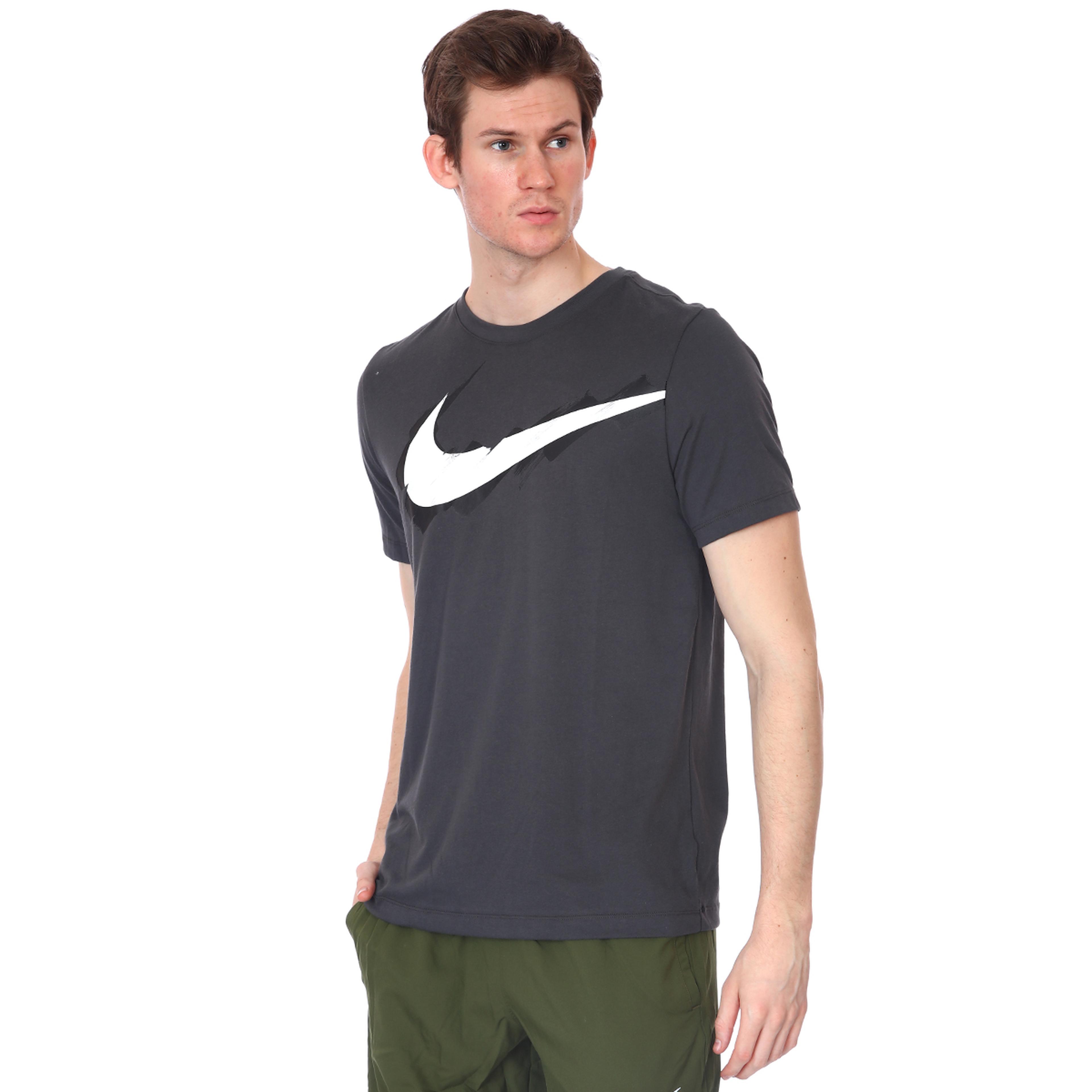 Dri-Fit Tee Sc Erkek Gri Günlük Stil Tişört DD6812-060