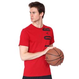Jordan Air NBA Stretch Ss Crew Erkek Kırmızı Basketbol Tişört CZ8402-687