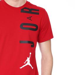 Jordan Air NBA Stretch Ss Crew Erkek Kırmızı Basketbol Tişört CZ8402-687
