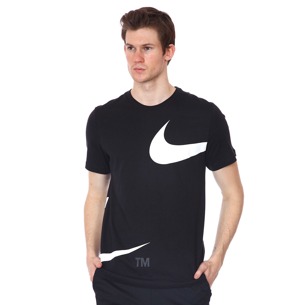 M Nsw Tee Stmt Gx Erkek Siyah Günlük Stil Tişört DD3349-010