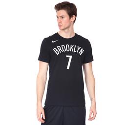 Brooklyn Nets NBA Erkek Siyah Basketbol Tişört CV8504-019