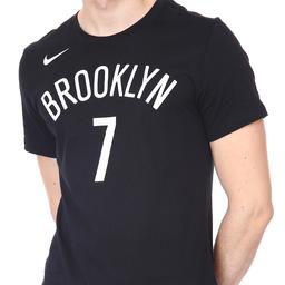 Brooklyn Nets NBA Erkek Siyah Basketbol Tişört CV8504-019