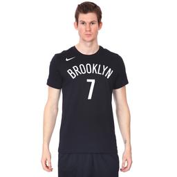 Brooklyn Nets NBA Erkek Siyah Basketbol Tişört CV8504-019