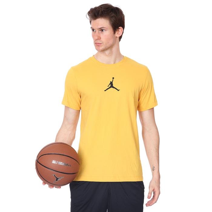 Jordan Jumpman NBA Df Ss Crew Erkek Sarı Basketbol Tişört CW5190-781 1305811