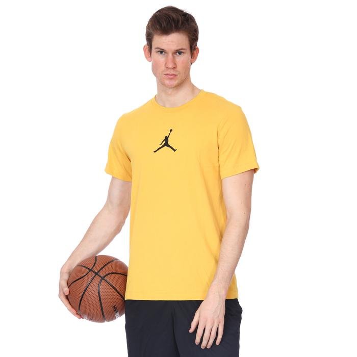 Jordan Jumpman NBA Df Ss Crew Erkek Sarı Basketbol Tişört CW5190-781 1305811