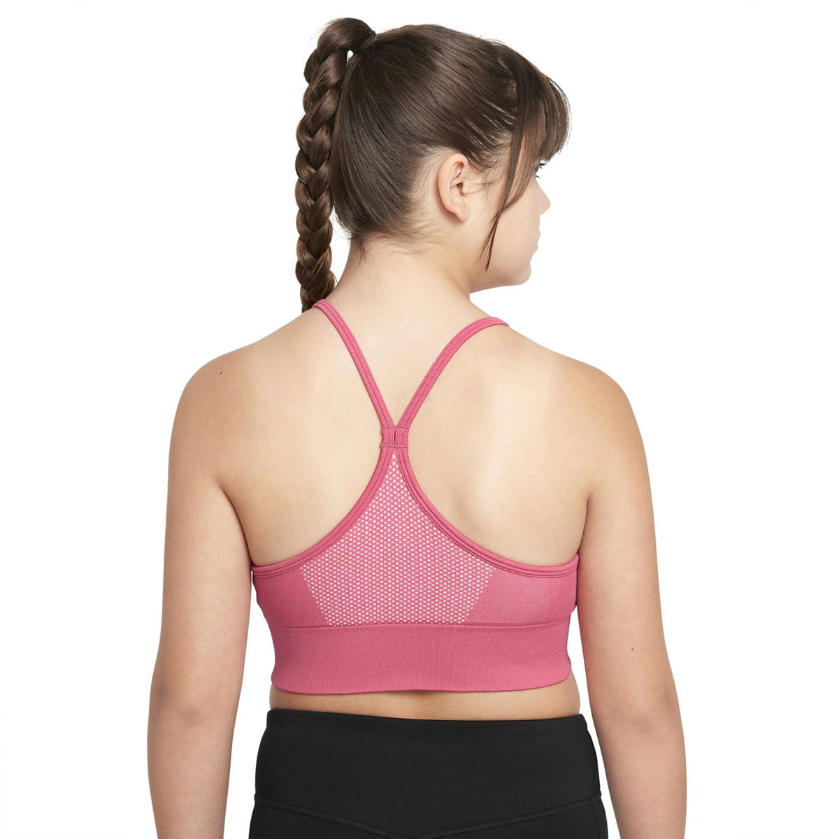 G Nk Df Indy Seamless Bra Çocuk Kırmızı Günlük Stil Sporcu Sütyeni DD7958-622