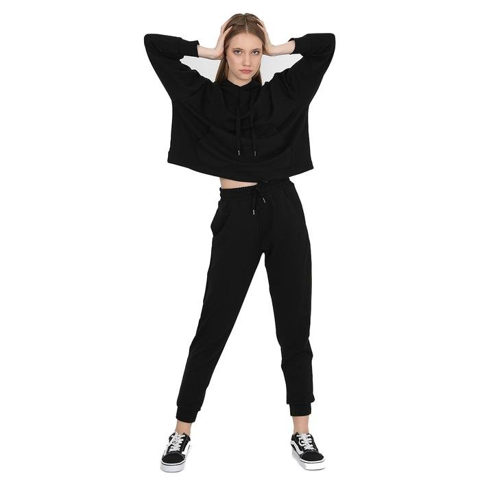 Sports&Loungewear Kadın Siyah Günlük Stil Eşofman Altı WJFJG02-COMFY-SYH 1339175