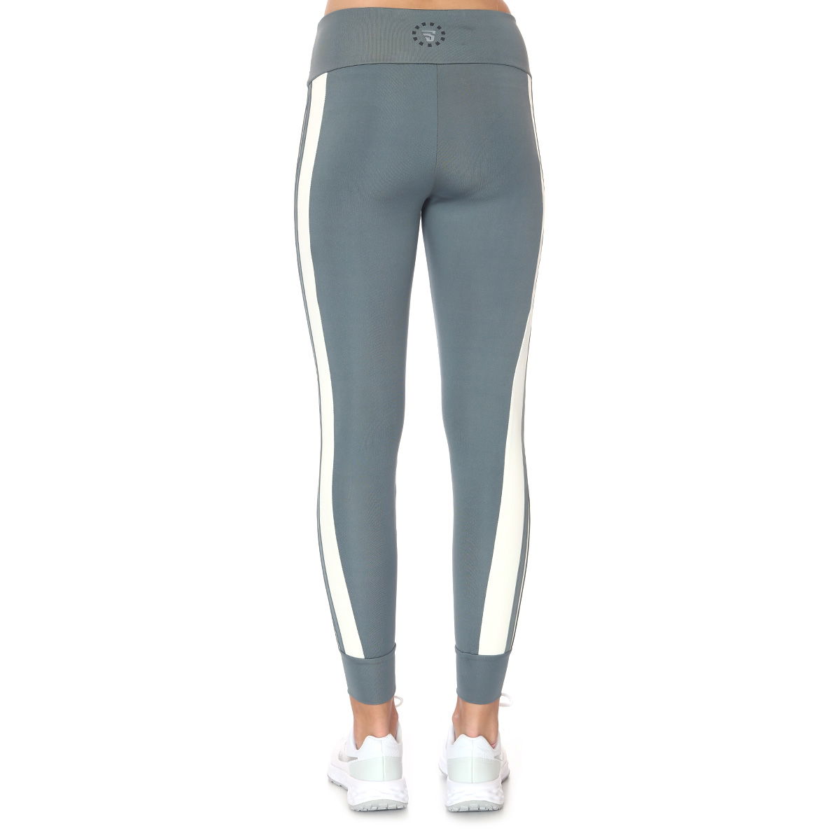Stripy Legging Kadın Mavi Koşu Tayt 21KKTP11C02-MAV