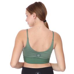 Thin Strap Bra Kadın Yeşil Koşu Sporcu Sütyeni 21KKTP10D02-YSL