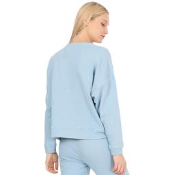 Sports&Loungewear Kadın Mavi Günlük Stil Eşofman Altı WJFJG01-PUFFY-BEB