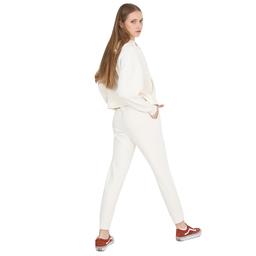 Sports&Loungewear Kadın Bej Günlük Stil Eşofman Altı WJFJG02-COMFY-EKR