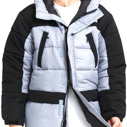 M Hmlyn ins Parka Erkek Gri Outdoor Mont NF0A4QZ5ZDK1