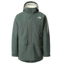M Katavi Trench Erkek Yeşil Outdoor Ceket NF00A6JRV1T1