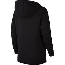 W Nsw Essntl Flc Fnl Hoodie Kadın Siyah Günlük Stil Sweatshirt BV4116-010