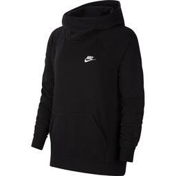 W Nsw Essntl Flc Fnl Hoodie Kadın Siyah Günlük Stil Sweatshirt BV4116-010