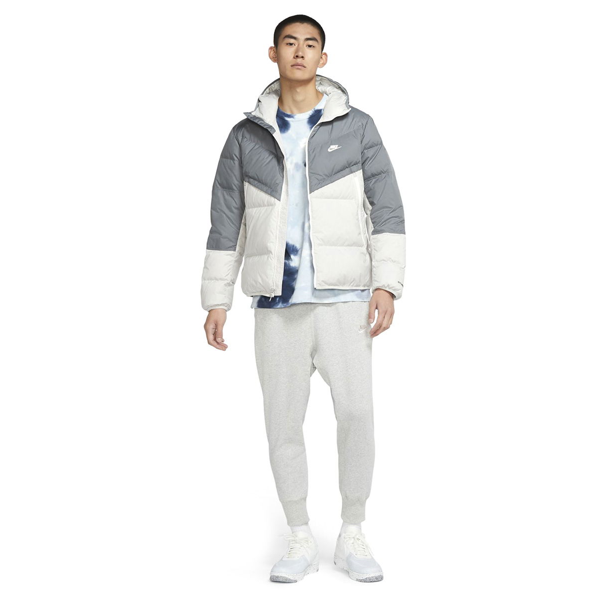 M Nsw Sf Windrunner Erkek Gri Günlük Stil Mont DD6795-077