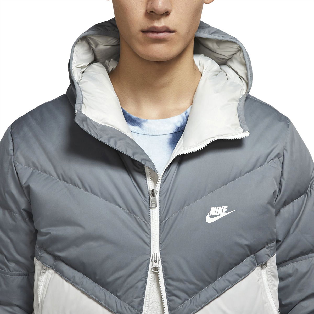 M Nsw Sf Windrunner Erkek Gri Günlük Stil Mont DD6795-077