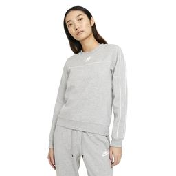 W Nsw Mlnm Essntl Crew Sweat Kadın Gri Günlük Stil Sweatshirt CZ8336-063