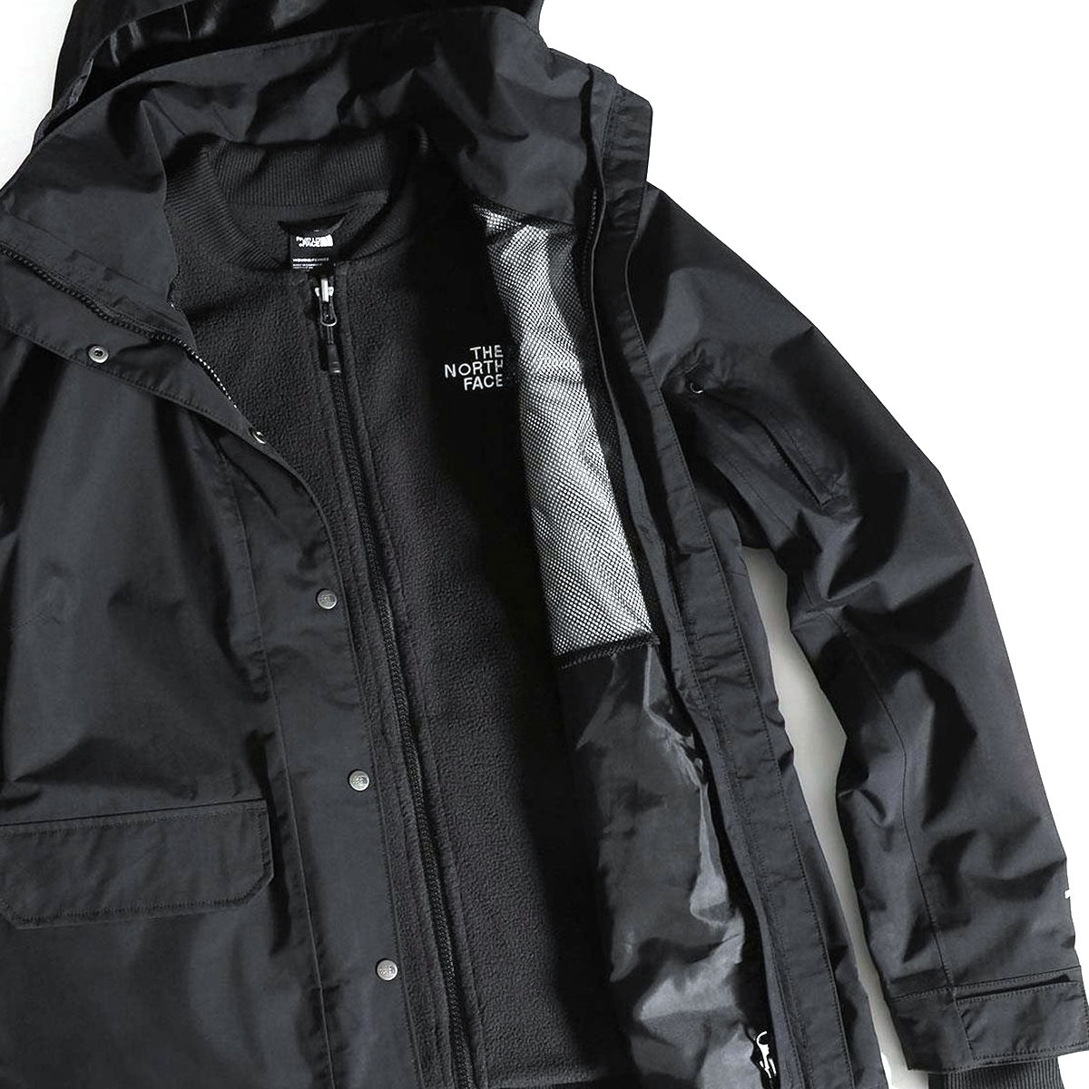 W Pinecroft Tri Kadın Siyah Outdoor Ceket NF0A4M8IKX71