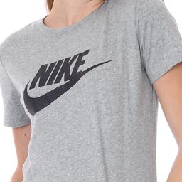 Nsw Tee Essntl Icon Futur Kadın Gri Günlük Tişört BV6169-063