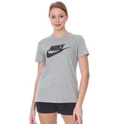 Nsw Tee Essntl Icon Futur Kadın Gri Günlük Tişört BV6169-063