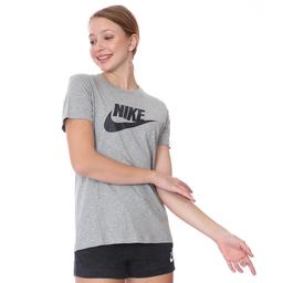 Nsw Tee Essntl Icon Futur Kadın Gri Günlük Tişört BV6169-063