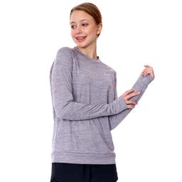 Dri-Fit Pacer Crew Kadın Mor Koşu Uzun Kollu Tişört CU3270-574