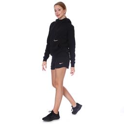 W Nsw Essntl Fz Hoodie Prnt Kadın Siyah Günlük Stil Sweatshirt DJ4120-010