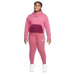 G Nsw Club Flc Hd Iconclash Çocuk Kırmızı Günlük Stil Sweatshirt DJ5915-622