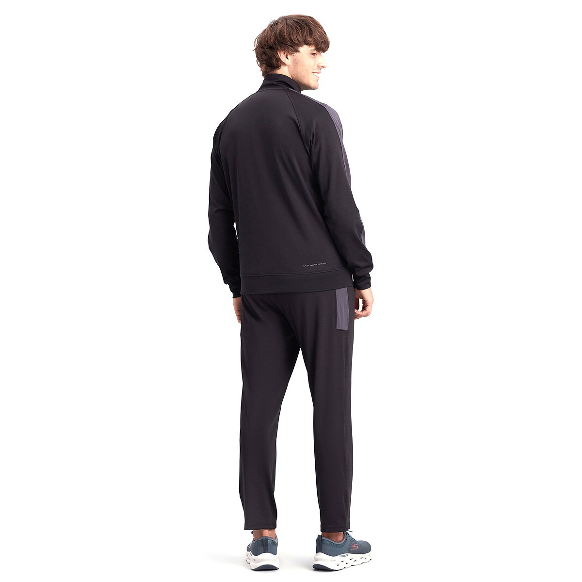 M Micro Essential Suit Erkek Siyah Koşu Eşofman Takımı S212165-001