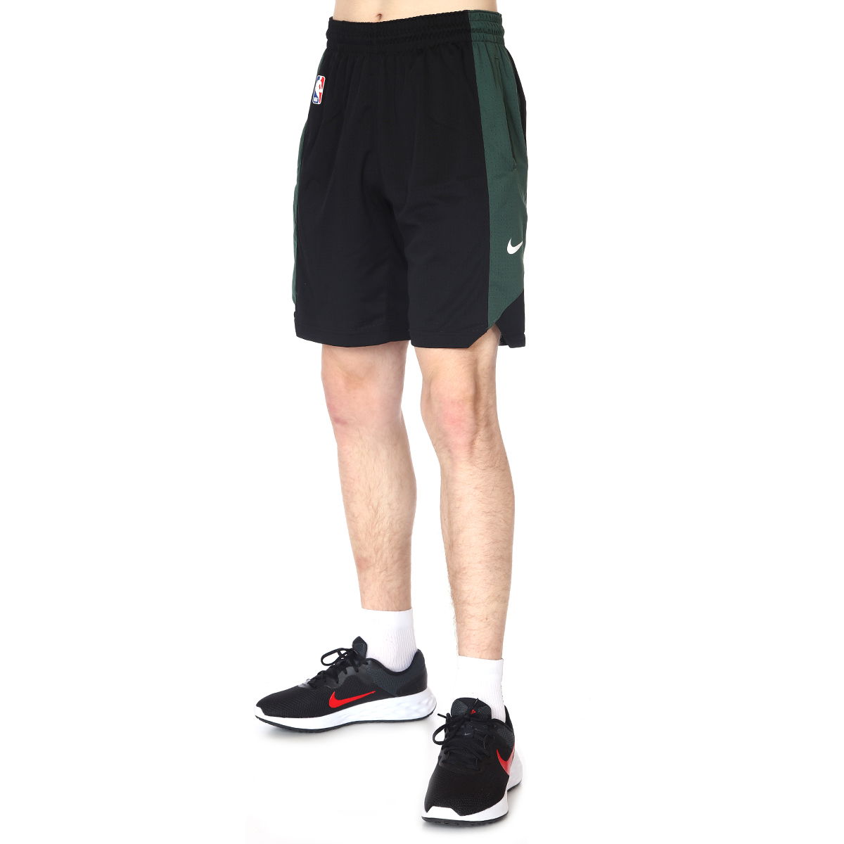 Mil M Nk Practice 18 Erkek Siyah Basketbol Şortu AJ5083-010