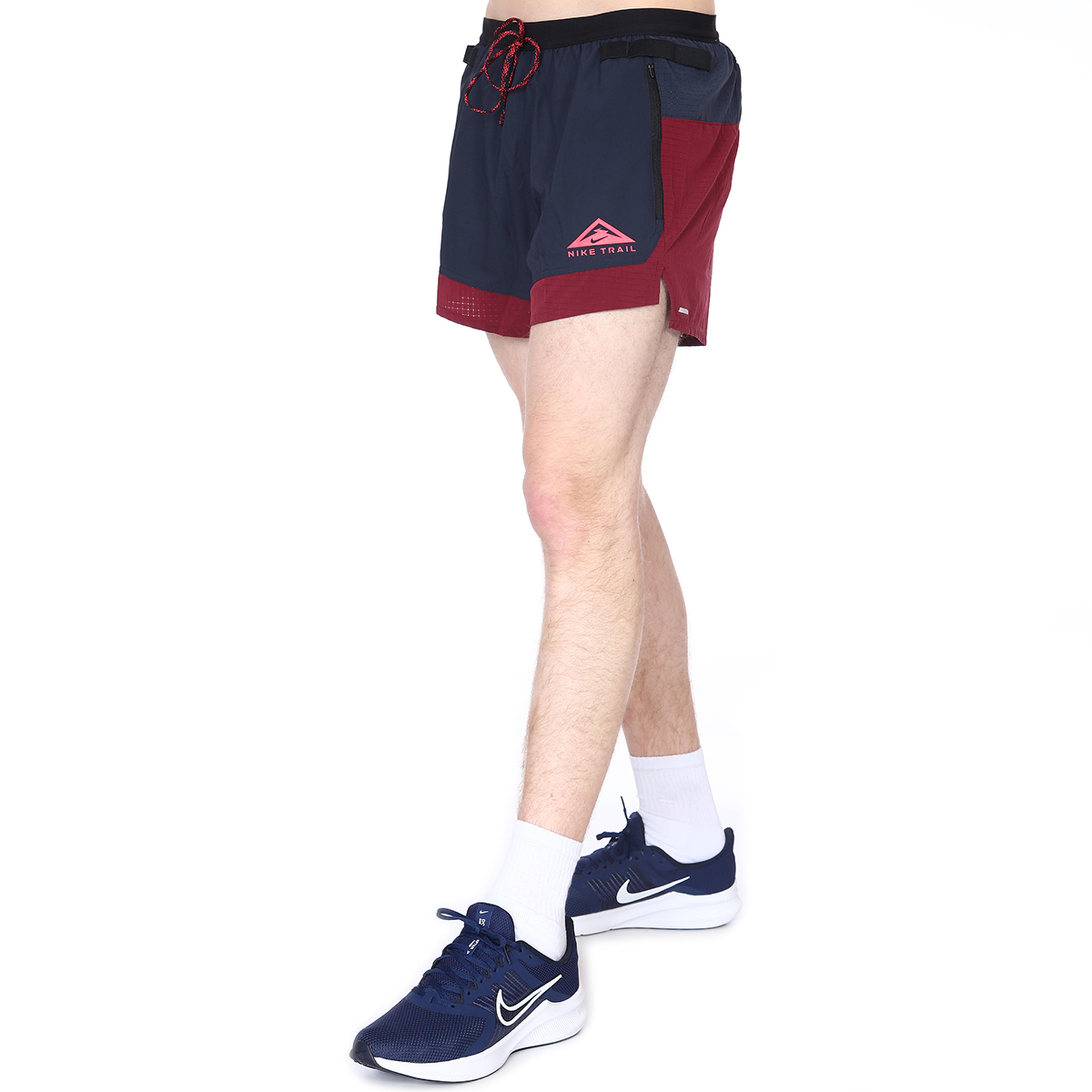 Dri-Fit Trail Flx Strd Shrt 5 Erkek Kırmızı Koşu Şortu CZ9052-638