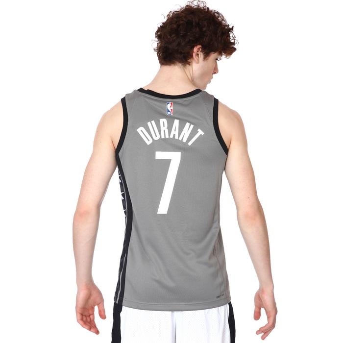 Kevin Durant Brooklyn Nets NBA Erkek Gri Basketbol Atlet CV9469-005 1365029