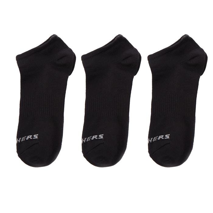 U 3 Pack No Show Socks Unisex Siyah Günlük Stil Çorap S212300-001 1314021