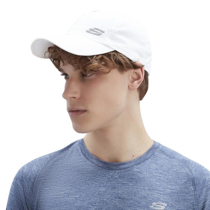 Summer Acc W Cap Headwear Erkek Beyaz Günlük Stil Şapka S221478-100 1370421