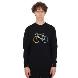Cool Erkek Mavi Günlük Stil Sweatshirt JFSTCOOL30-BIKE