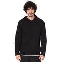 Oversize Hoodie Erkek Siyah Günlük Stil Sweatshirt 22YETL13D02-SYH 1372716
