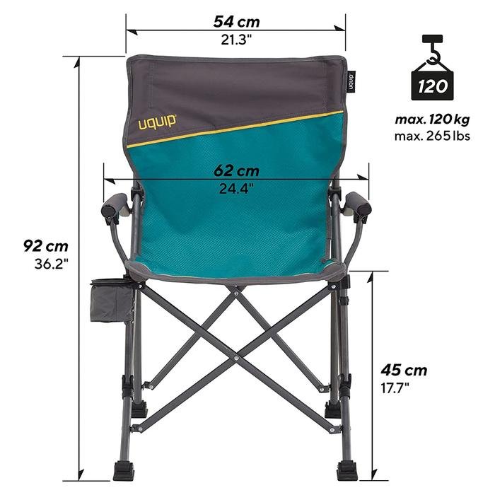 Roxy Yüksek Konforlu & Takviyeli Katlanır Kamp Sandalyesi 244002 1385830